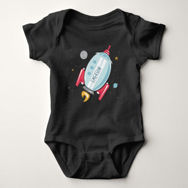 Dream Big - Personalisiert Baby Strampler (Vorderseite)