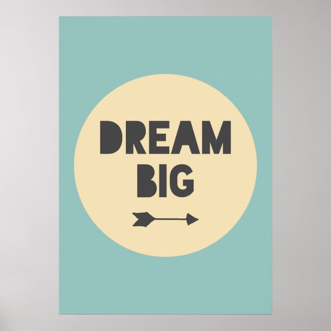 Dream Big Poster (Vorne)