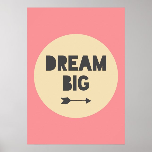 Dream Big Poster (Vorne)