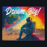 Dream Big Puzzle<br><div class="desc">Dieses Rätsel hat einen Astronauten und es steht "Dream big" drauf.</div>
