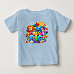 "Dream Big: Rainbow Joy T-Shirt" Baby T-shirt