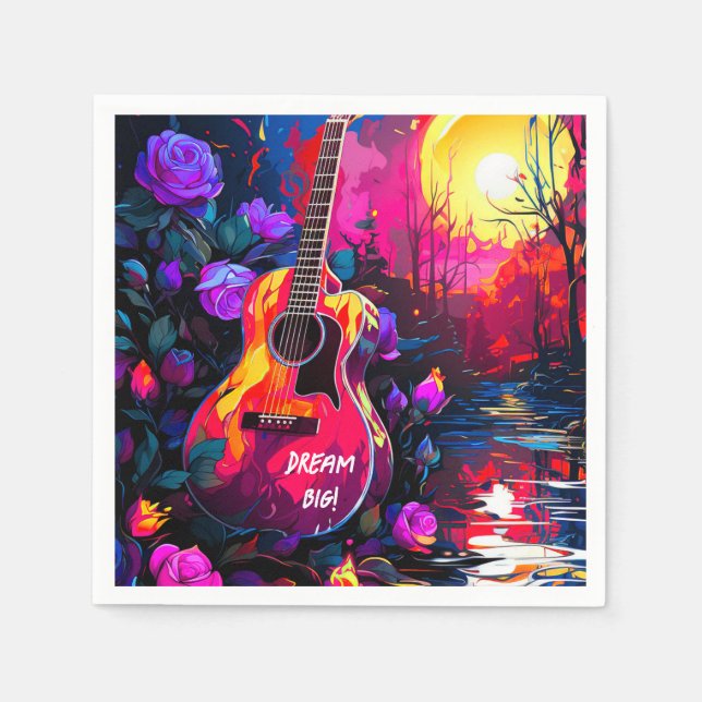 Dream Big Serviette (Vorderseite)