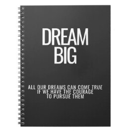Dream Big Spiral Notebook Notizblock