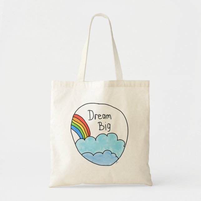 "Dream Big" Tragetasche (Vorne)