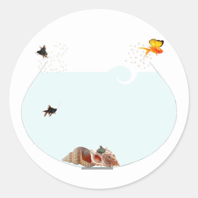 Dream Big Umschlag Aufklebers Runder Aufkleber (Vorderseite)