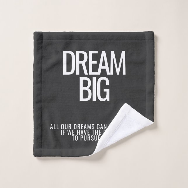 Dream Big Wash Tuch (Waschlappen)