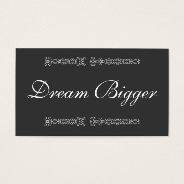 Dream Bigger Gift Card (Vorderseite)