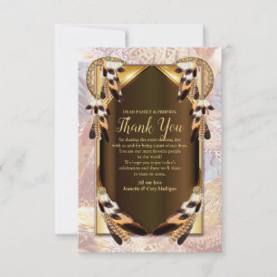 Dream Catcher Danke-Card RSVP Karte