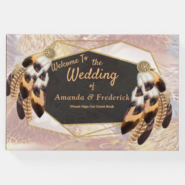 Dream Catcher Gästebuch (Vorderseite)