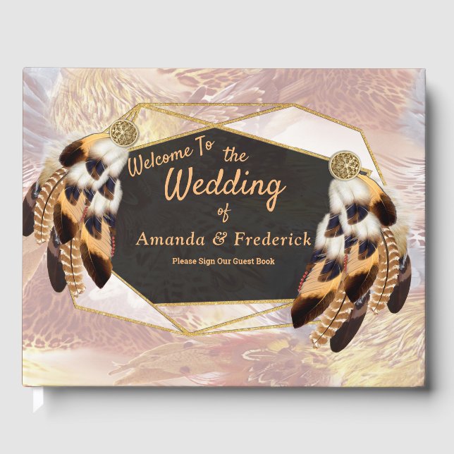 Dream Catcher Gästebuch (Vorderseite)