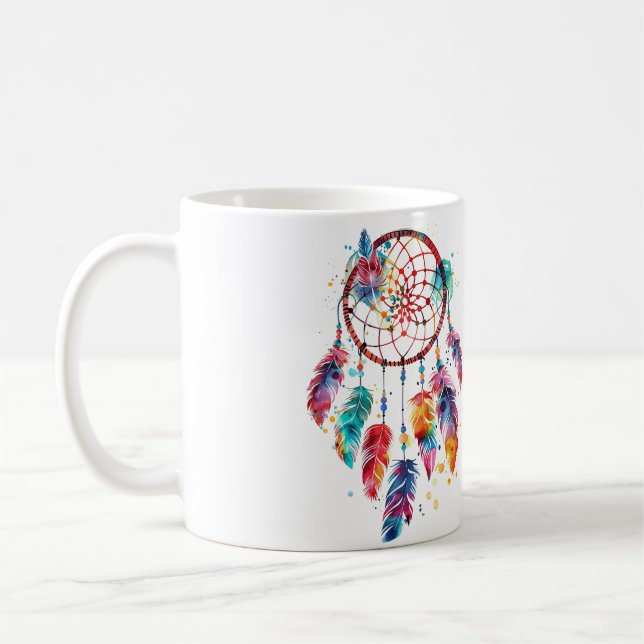 Dream Catcher gedruckte Tasse (Links)