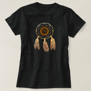 Dream Catcher mit Sonnenblumen Native American APP T-Shirt