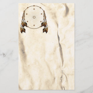 Dream Catcher Native American Stationery Briefpapier