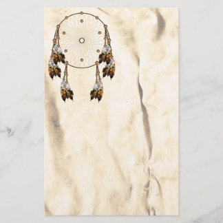 Dream Catcher Native American Stationery Briefpapier
