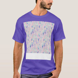 Dream Catcher Seamless Muster Bohemisch Hippie Eth T-Shirt
