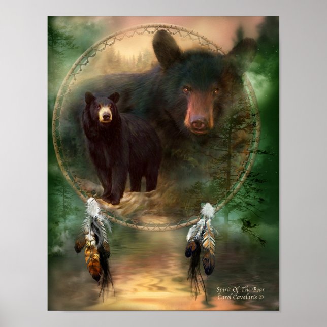Dream Catcher Series-Spirit of the Bären Poster (Vorne)