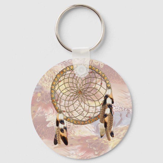 Dream Catcher Trauzeuge Schlüsselanhänger (Vorderseite)