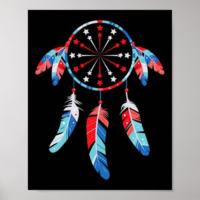 Dream Catcher Windspiele 4. Juli Poster (Vorne)