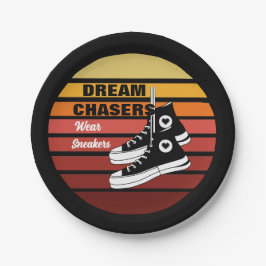 Dream Chasers Wear Sneakers Pappteller