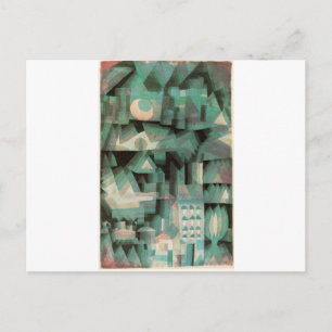 Dream City by Paul Klee Postkarte