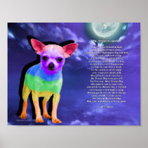 Dream Dog Poster (Chihuahua)