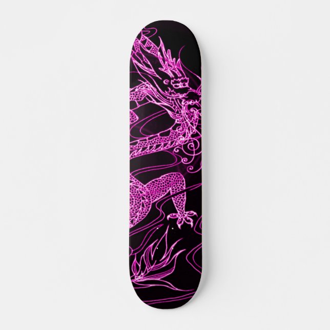 Dream Dragon Element Custom Pro Park Board Skateboard (Vorne)