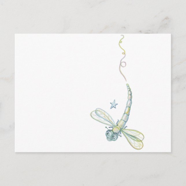 Dream Dragonfly Postkarte (Vorderseite)