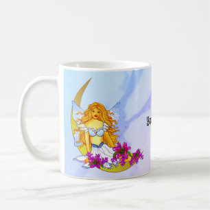 Dream Fairy Night Moon Tasse