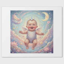 Dream Flight: Baby in the Sky Geschenkpapier
