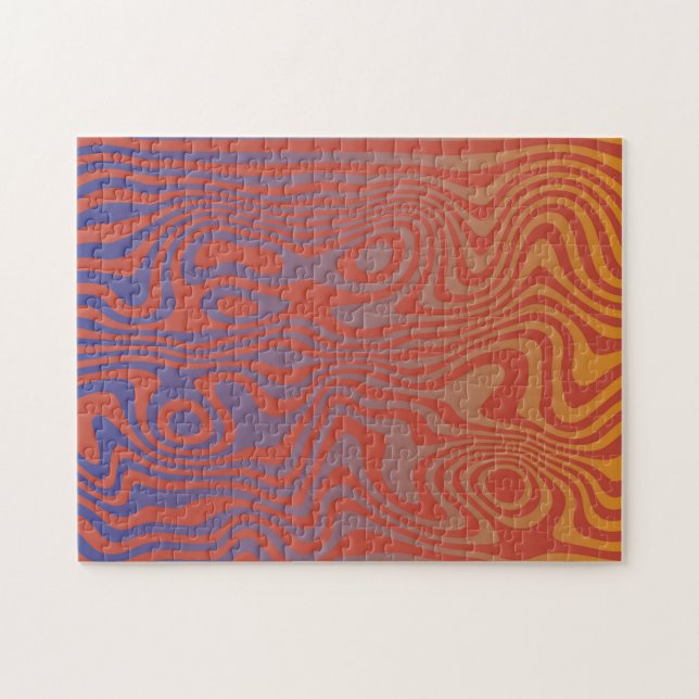 Dream Flow l Abstrakte Trippy-Muster - Nr. 01 (Horizontal)