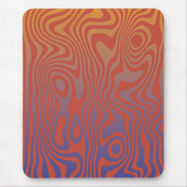 Dream Flow l Abstrakte Trippy-Muster - Nr. 01 Mousepad