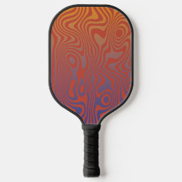 Dream Flow l Abstrakte Trippy-Muster - Nr. 01 Pickleball Schläger