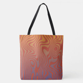 Dream Flow l Abstrakte Trippy-Muster - Nr. 01 Tasche