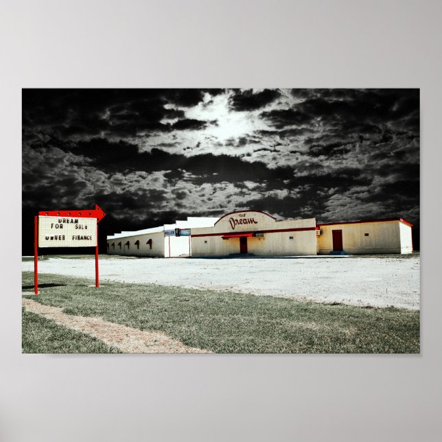 "Dream for Sale" Poster Print (Vorne)