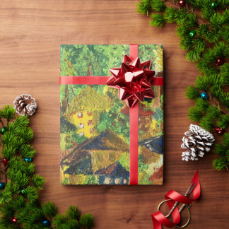 Dream Forest Garden - ReggaepaintingPackpapier Geschenkpapier