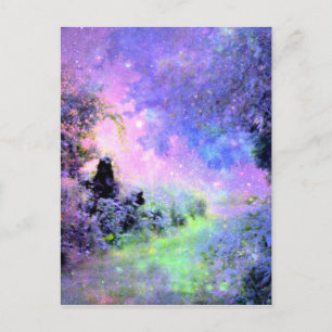 Dream Garden Light Postkarte