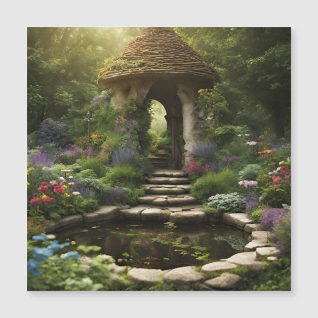 Dream Garden Magnetkarte (Vorderseite)