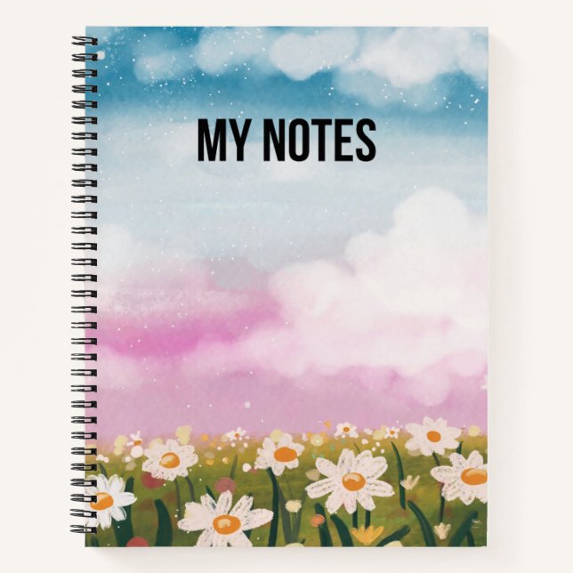 Dream Garden Notebook Notizbuch (Vorderseite)