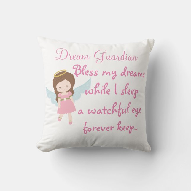 Dream Guardian/Throw Kissen (Vorderseite)