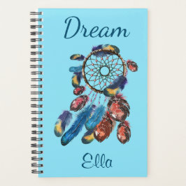 DREAM Hand Drawing Feather Dream Catcher Brauch Planer