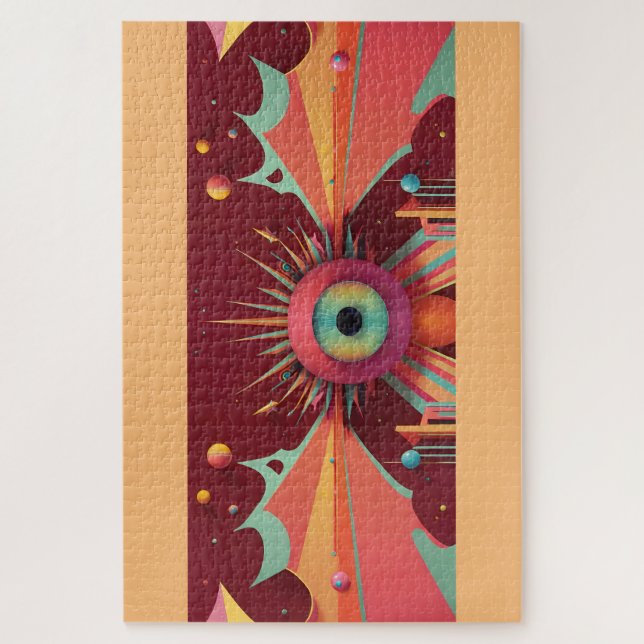 Dream Horizon Ken Gage Fantasy OpArt (Vertikal)