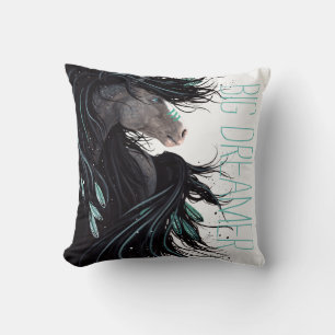 Dream Horse Big Dreamer Pillow by Bihrle Kissen