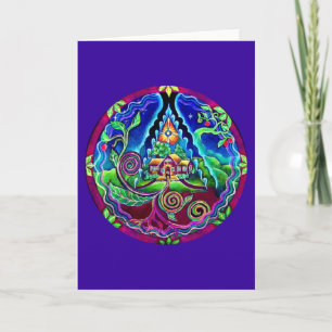 Dream House Mandala Card Karte