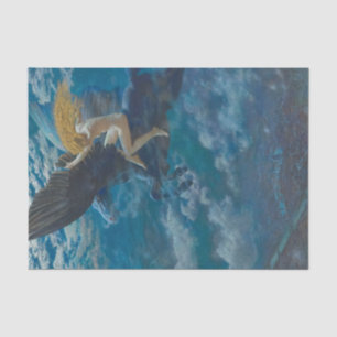Dream Idyll (A Valkyrie) von Edward Robert Hughes Seidenpapier