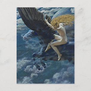 "Dream Idyll - In Valkyrie" von Edward Robert Hugh Postkarte