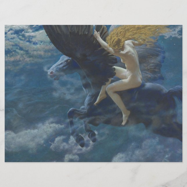 Dream Idyll (The Valkyrie) Papier à scandale (Devant)