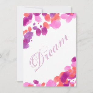 Dream Imagine Smash Book Page Scrapbooking Card
