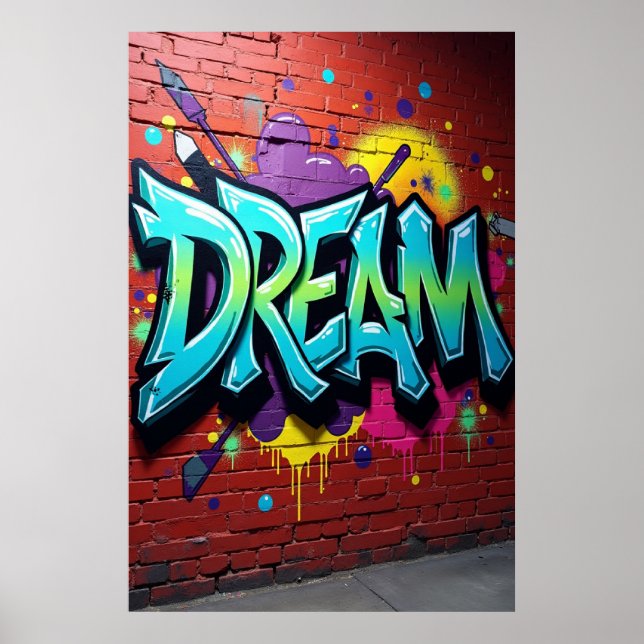 DREAM in Wildstyle: Graffiti Awakening Poster (Vorne)