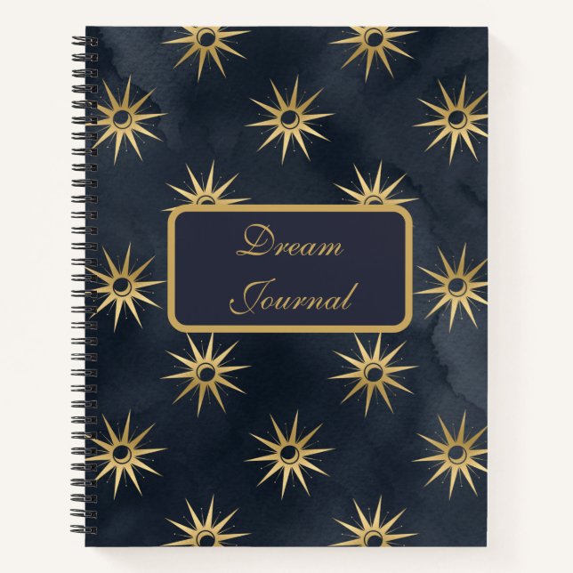Dream Journal - Fun Sun and Moon Combo Design (Devant)