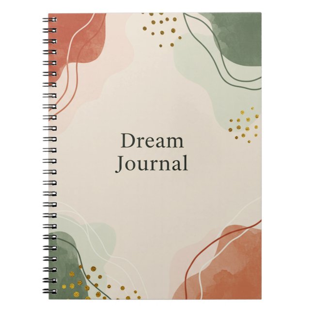 Dream Journal - Pastel Abstrait (Devant)